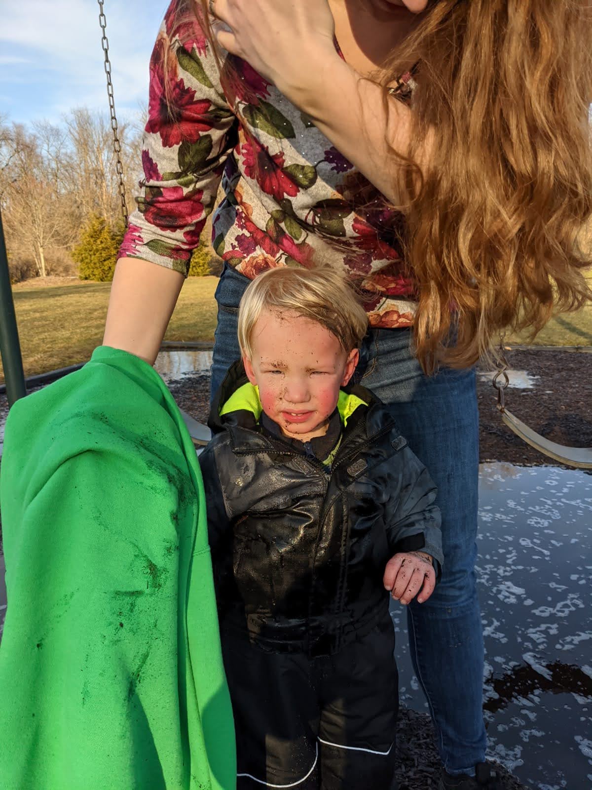 Jayce Goes Puddling Diving