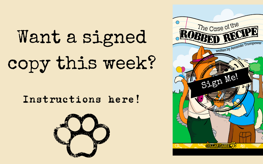 Hey, I Want a Signed Copy of Collar Cases #1!